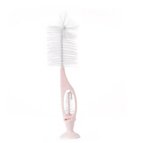מברשת לניקוי פטמות ובקבוקים + מעמד נדבק - Flawless™ Bottle & Nipple Cleaning Brush