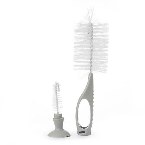 מברשת לניקוי פטמות ובקבוקים + מעמד נדבק - Flawless™ Bottle & Nipple Cleaning Brush