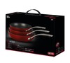 סט 3 מחבתות 20\24\28 ס"מ פוד אפיל סדרת  RED EDGE
