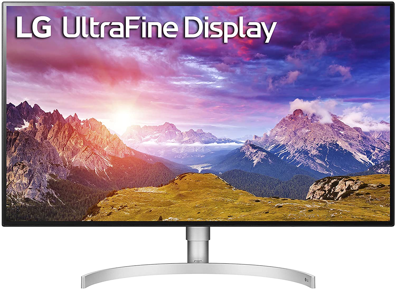 LG 32UL950-W 32" Class Ultrafine 4K UHD LED Monitor with Thunderbolt 3 Connectivity Silver