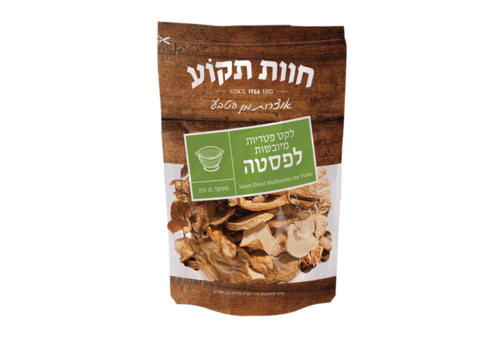 לקט פטריות מיובשות לפסטה