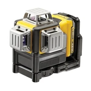 פלס לייזר 3 קרניים ירוק 12V דגם DeWALT DCE089D1G