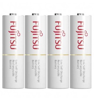 סט 2 חבילות של 4 סוללות נטענות Fujitsu AA 1900mAh