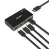 4K HDMI 1.4b Splitter 1 In 4 Out   HDMI מפצל וממתג 