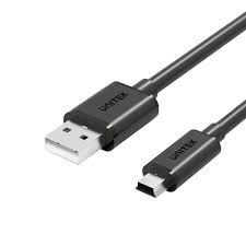USB2.0 USB-A (M) to Mini 5P (M) Cable    USB 2.0 כבל 