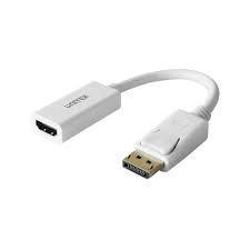 DisplayPort to HDMI Converter (Support 4K)     מתאם וכבל אודיו