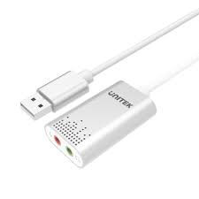 כרטיס קול חיצוני USB 2.0 to Stereo Audio Converter   