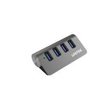 USB 3.0 4-Port Aluminium Hub    USB  מפצל 