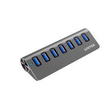 USB3.0 7-Port Aluminium Hub    USB  מפצל 