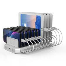 USB Charging Station 10 Port QC 3.0 96W    USB  מפצל 