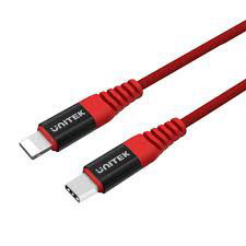כבל טעינה Unitek Type-c Charging Cable for Appel Devices  C4048RD