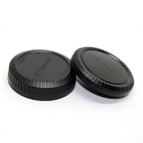 מכסה גוף + מכסה עדשה אחורי עבור עדשות Fuji FX
