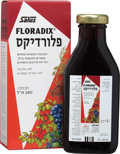 פלורדיקס ברזל עדין בסירופ  250 מ"ל Salus