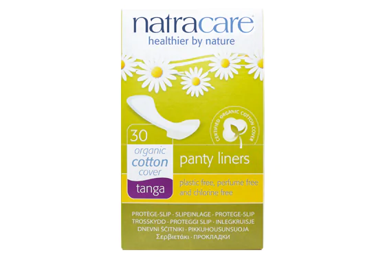 מגן תחתון כותנה אורגנית- לחוטיני, 30 יחידות, Natracare