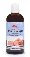 שמן אורגני 100% טבעי לעיסוי התינוק והרגעתו, 100 מ"ל, MommyCare
