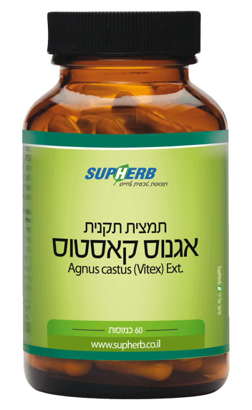 תמצית תקנית אגנוס קאסטוס, 60 טבליות, supherb
