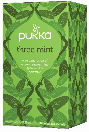 three mint | חליטת 3 מנטה 20 שקיקים פוקה