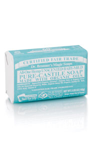 סבון אמיתי מוצק לתינוקות, 140 גרם, Dr. Bronner