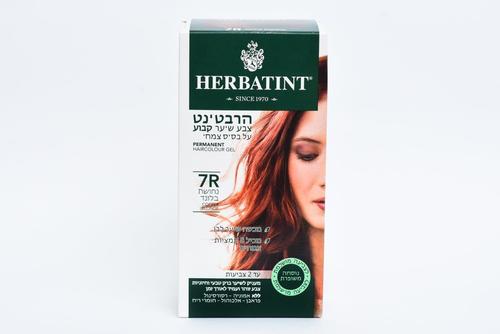 הרבטינט צבע שיער על בסיס צמחי, 7R נחושת בלונד, HERBATINT