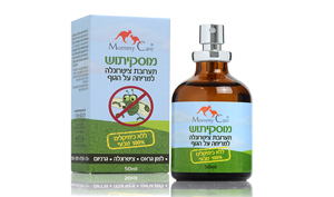 מוסקיתוש דוחה יתושים טבעי ואורגני, 50 מ"ל, MommyCare