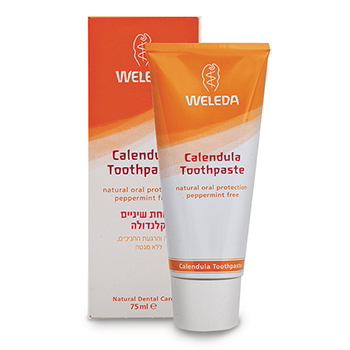 Calendula Toothpaste | משחת שיניים קלנדולה ללא מנטה 75 מ"ל וולדה