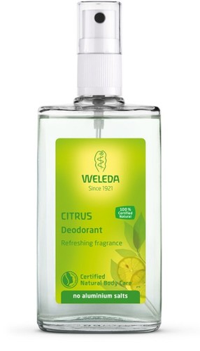 Citrus Deodorant Spray | דאודורנט צמחים לימון 100 מ