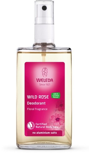 Wild Rose Deodorant Spray | דאודורנט צמחים ורד הבר 100 מ