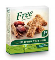 חטיף דגנים תמרים וקינמון, 100 גר' 5 יח' Free