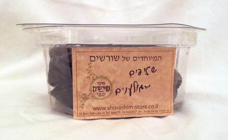 שזיפים מיובשים מגולענים, מחיר ל 100 גר