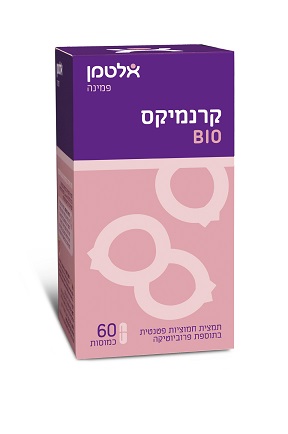 קרנמיקס ביו פרוביוטיקה וחמוציות 60 כמוסות אלטמן