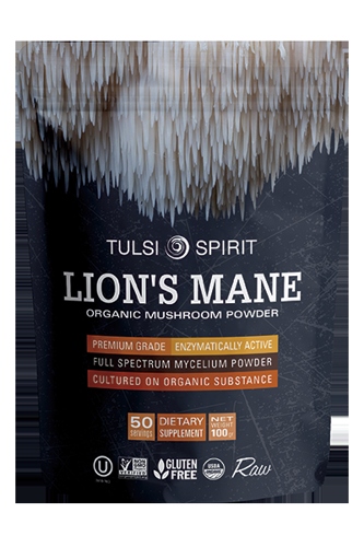 אבקת פטריית רעמת האריה 100 גרם TULSI SPIRIT