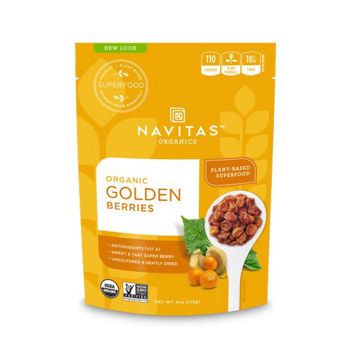 Golden Berries תותי זהב אורגניים 227 גרם  Navitas Organics