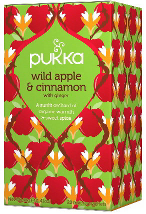 wild apple & cinnamon | חליטת תפוח בר וקינמון 20 שקיקים פוקה