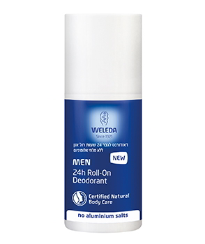 MEN 24H Roll-On  Deodorant  | דאודורנט צמחים לגברים 50 מ"ל וולדה