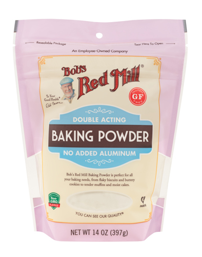 Baking Powder No Added Aluminium  | אבקת אפייה ללא אלומיניום 397 גר