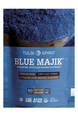 אבקת ספירולינה כחולה 50 גרם TULSI SPIRIT