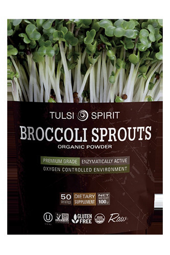 אבקת נבטי ברוקולי 100 גרם TULSI SPIRIT