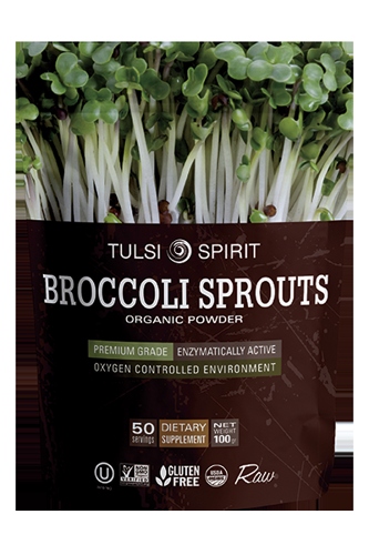 אבקת נבטי ברוקולי 100 גרם TULSI SPIRIT