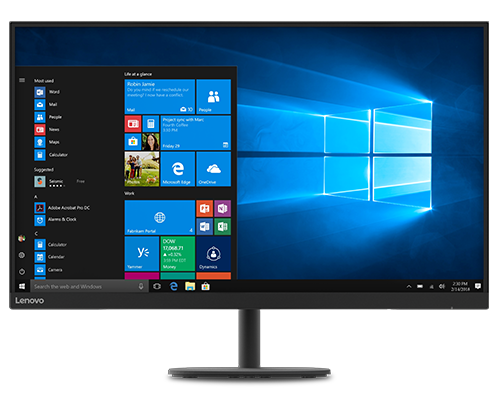 מסך מחשב Lenovo 31.5 D32qc-20 QHD Curved Monitor 66A6GAC1IS