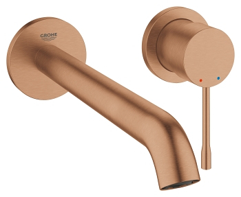 ברז קיר GROHE פיה ארוכה סדרת אסנס דגם 19967DL1 רוז גולד
