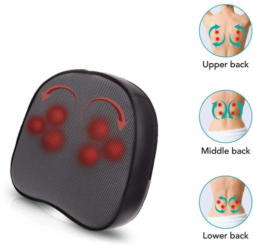 מכשיר עיסוי שיאצו משולבת לרגליים + לגב Shiatsu Foot Massager & Back