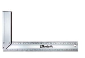 זווית נגרים אלומיניום רחבה מקצועית Hunter 300MM