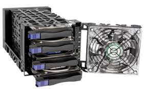 מארז לדיסק חיצוני נייד   USB3.0 & eSATA to 4*3.5