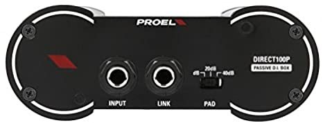 DIRECT100P קופסאת DI פסיבית ערוץ אחד Proel