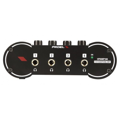 HPAMP104 מגבר אוזניות 4 ערוצים Proel