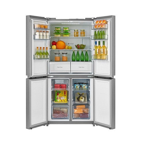 מקרר 4 דלתות Midea HQ627WENS 