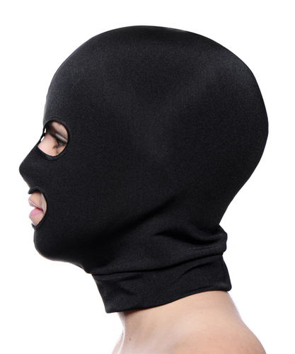 מסיכת פנים מקצועית עם פתח לחדירה מבית XR Brands - Facade Hood with Eye and Mouth Holes