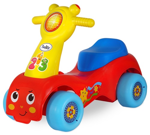 בימבה מוזיקאלית עם גלגלים רחבים 