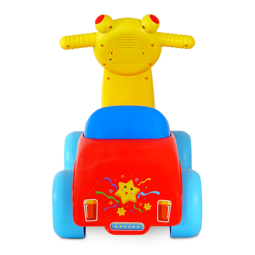 בימבה מוזיקאלית עם גלגלים רחבים 