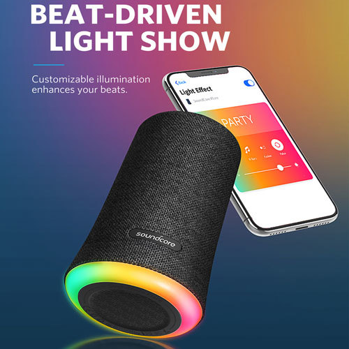רמקול נייד Anker SoundCore Flare סאונד 360 מעלות